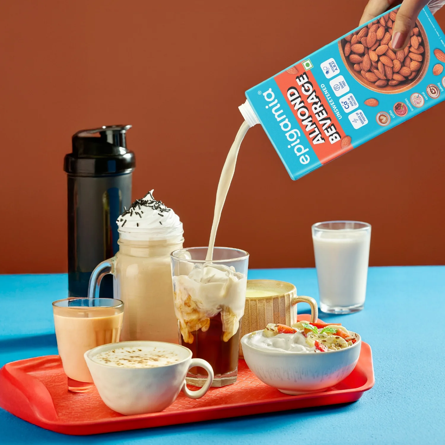 almond beverage, unsweetened, 1 litre each- pack of 2 - Image 5