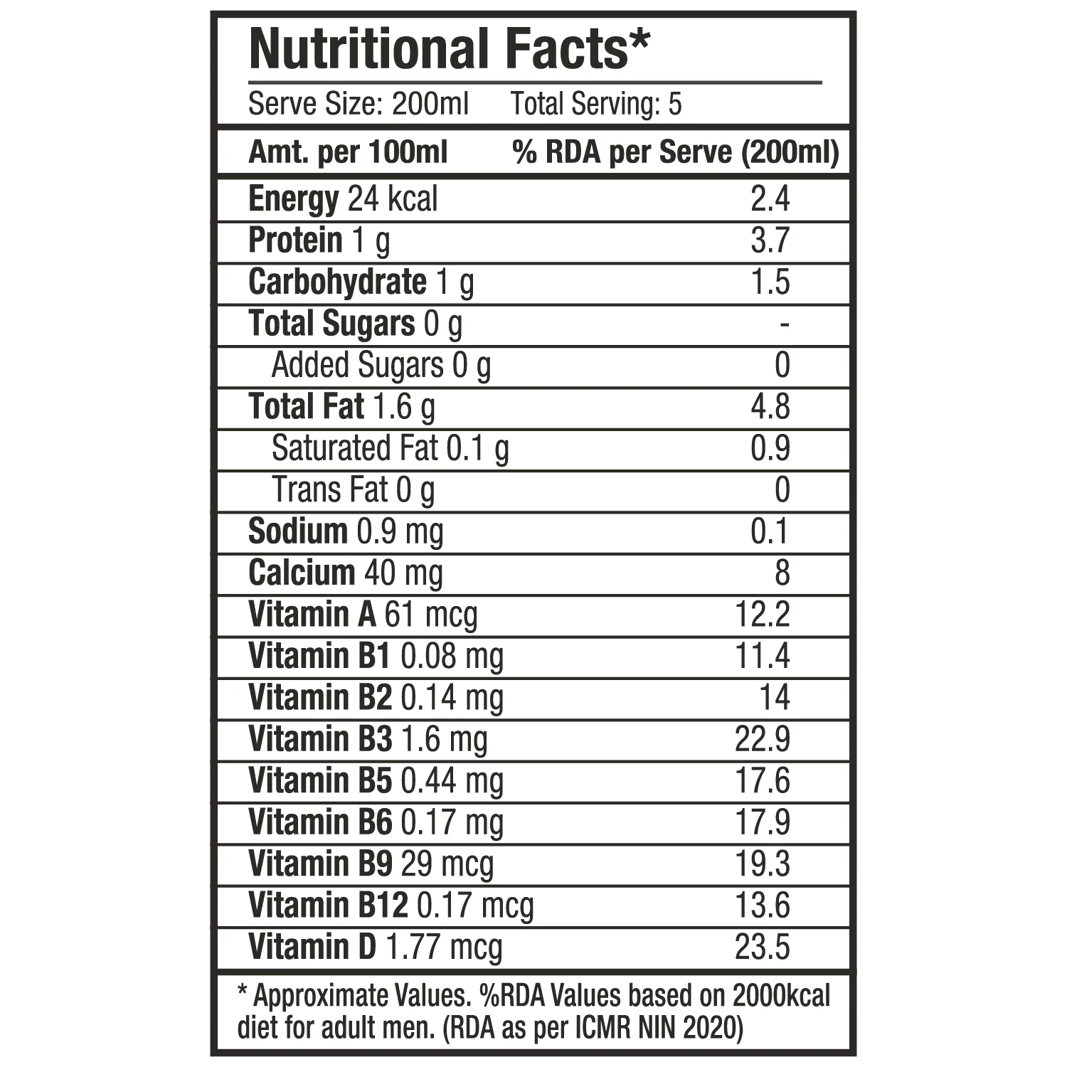 almond beverage, unsweetened, 1 litre each- pack of 2 - Image 9