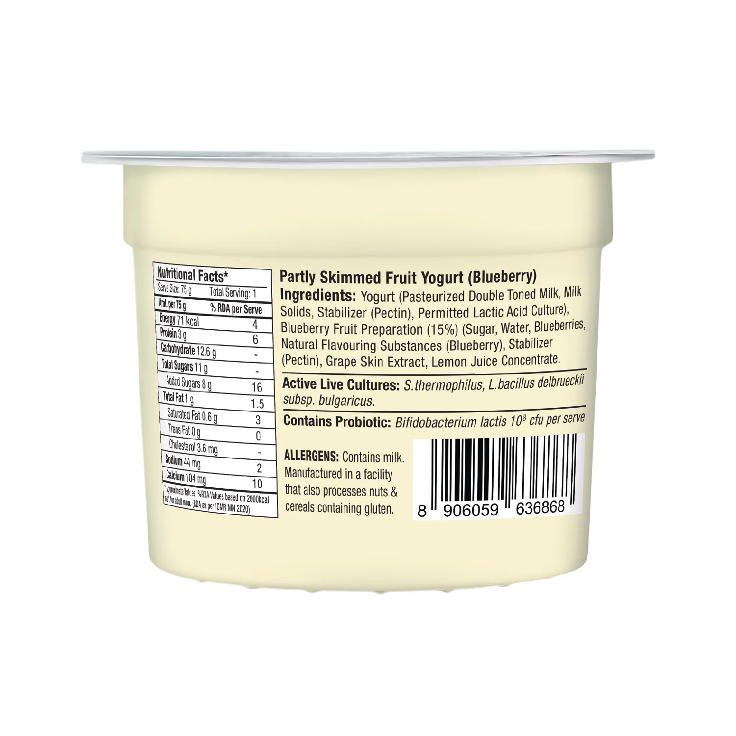 fruit yogurt, mango - Image 5