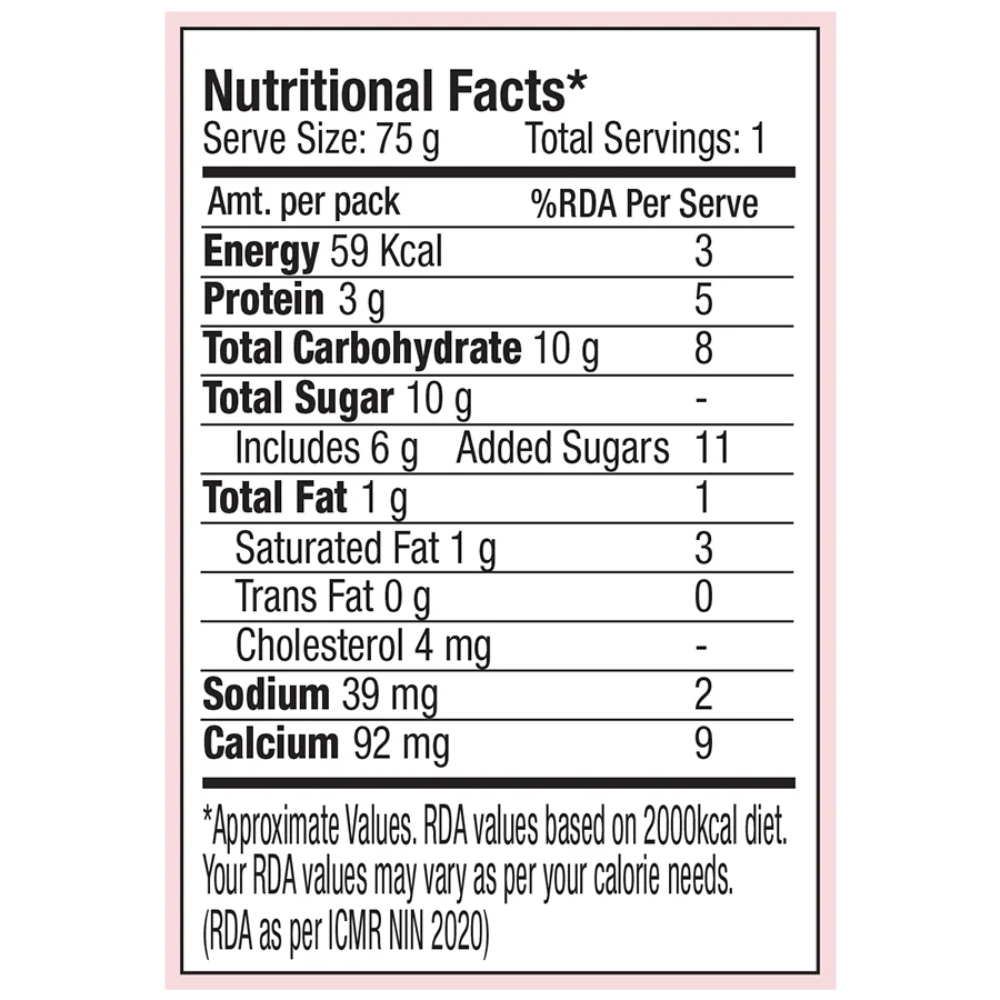 fruit yogurt, strawberry - Image 7