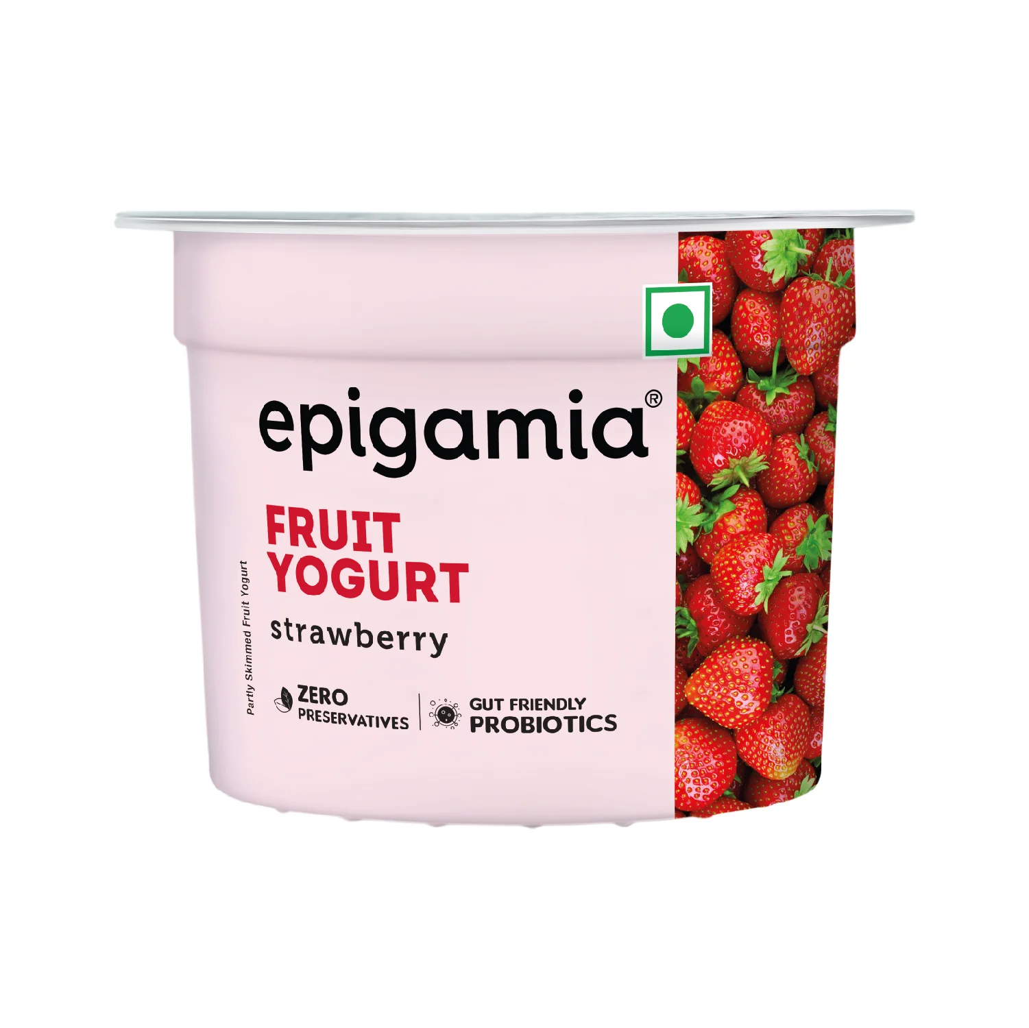 fruit yogurt, strawberry - Image 3