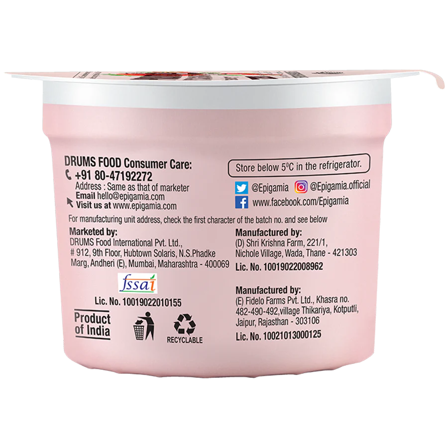 fruit yogurt, strawberry - Image 3