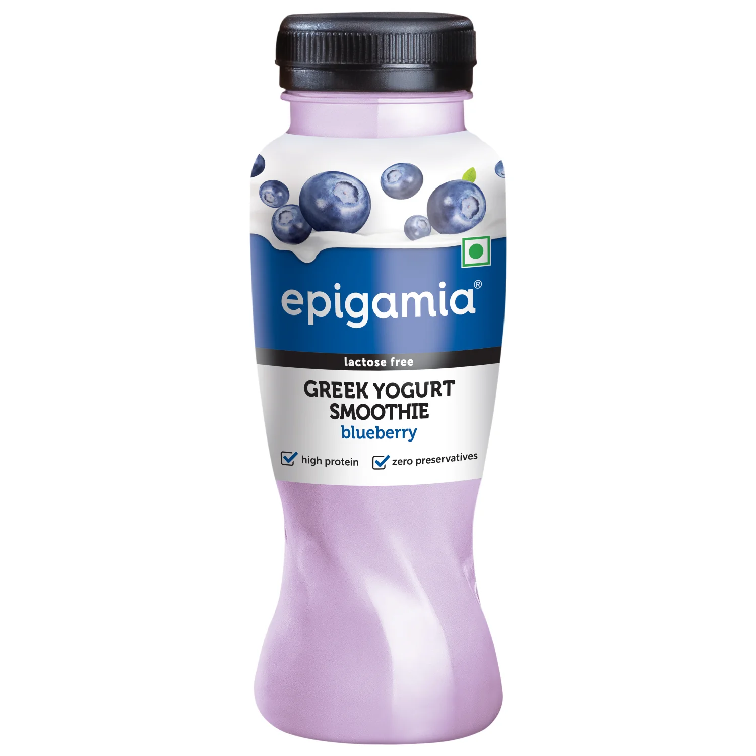 greek yogurt smoothie, blueberry - Image 3