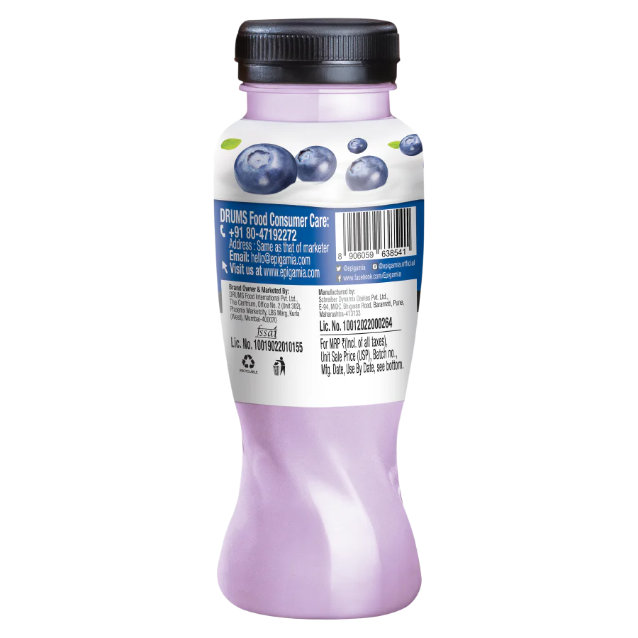 greek yogurt smoothie, blueberry - Image 5