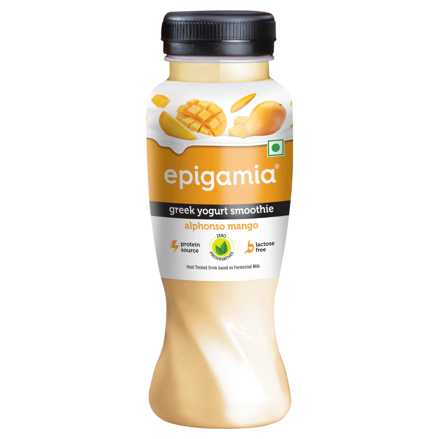 greek yogurt smoothie, mango - Image 3