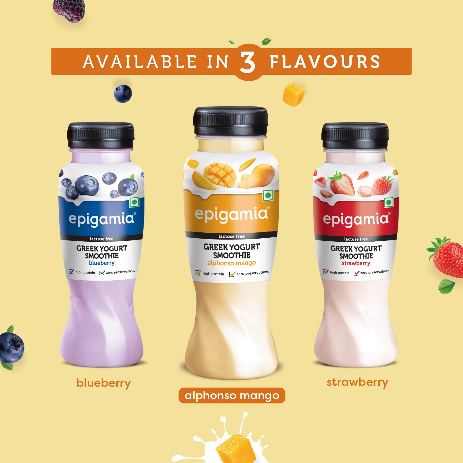 greek yogurt smoothie, mango - Image 11