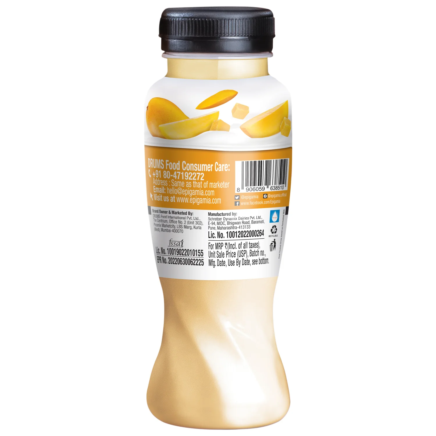 greek yogurt smoothie, mango - Image 5